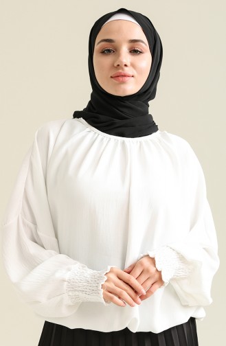 Blouse Blanc 10764-04