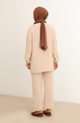 Beige Suit 20010-03