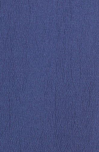 Tofisa Dantel Detaylı Tunik 10776-02 İndigo
