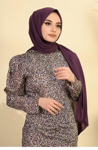 Lilac Color Shawl 01-085