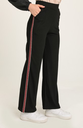 Pantalon Noir 7031-02