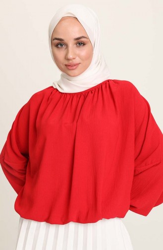 Rot Bluse 10764-06