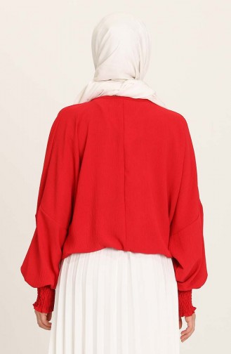 Rot Bluse 10764-06