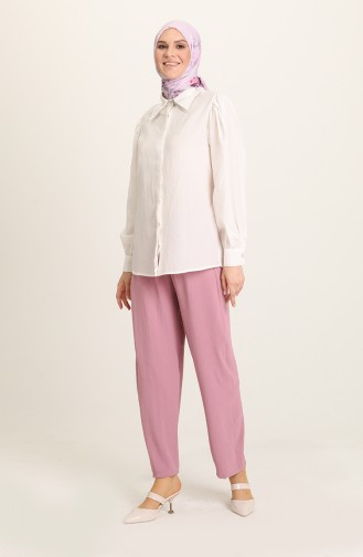 Pantalon Rose Pâle 1049-02