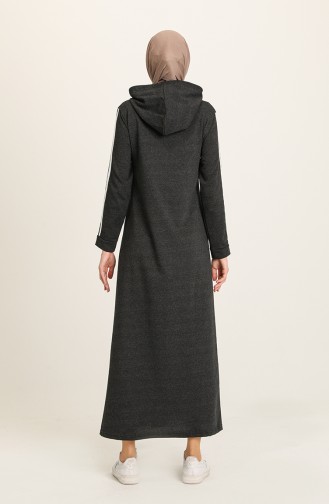 Robe Hijab Antracite 3227-01