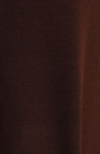 Gilet Sans Manches Couleur Brun 5068-01