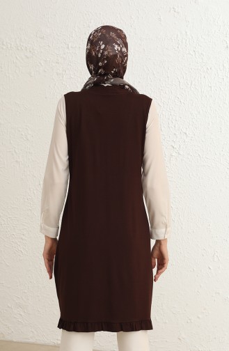 Brown Gilet 5068-01