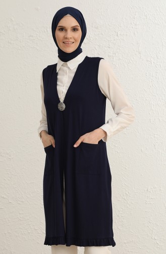 Navy Blue Waistcoats 5068-02