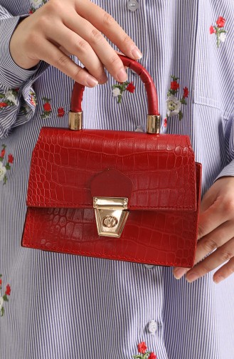 Red Shoulder Bag 0101-05