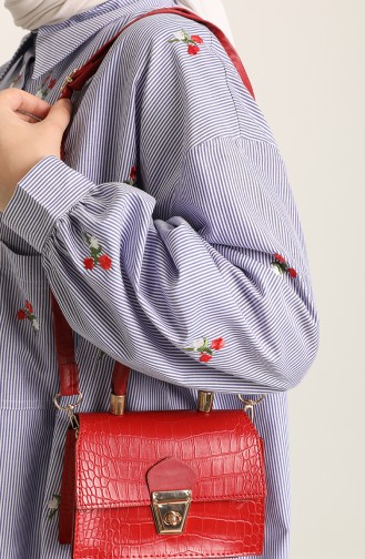 Red Shoulder Bag 0101-05