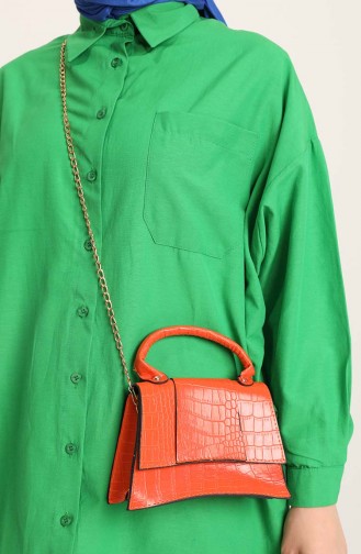 Orange Shoulder Bags 0103-03