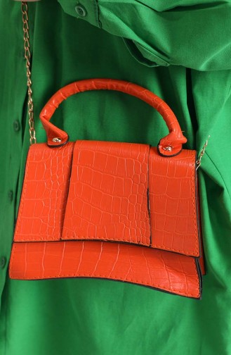 Orange Shoulder Bag 0103-03