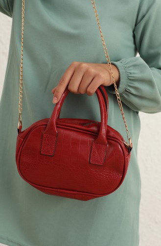 Red Shoulder Bags 0109-04