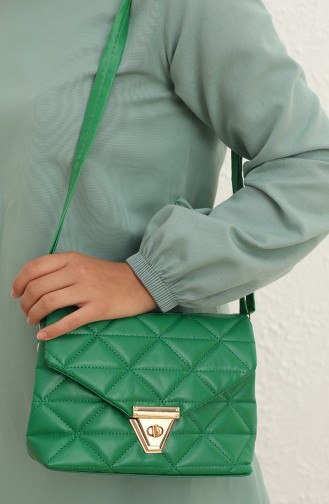 Emerald Green Shoulder Bags 0111-01