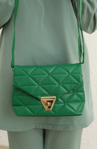 Emerald Green Shoulder Bags 0111-01