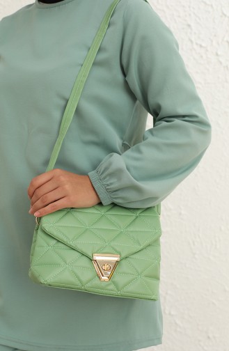 Green Shoulder Bag 0111-02
