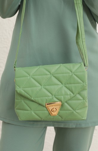 Green Almond Shoulder Bags 0111-02
