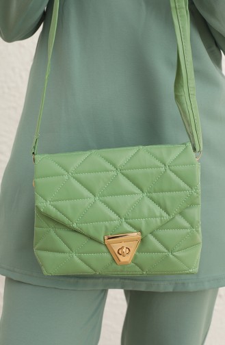 Green Shoulder Bag 0111-02