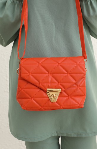 Orange Shoulder Bags 0111-03