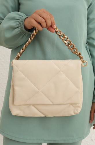 Cream Shoulder Bags 0114-01