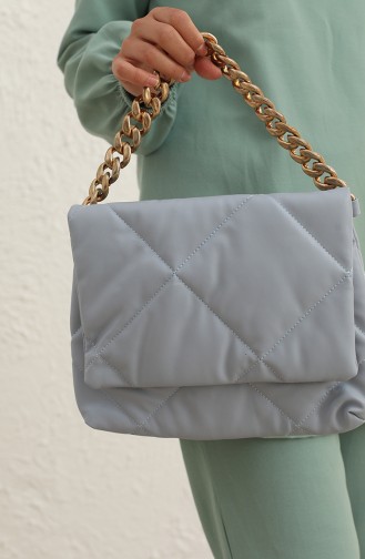 Blue Shoulder Bag 0114-03