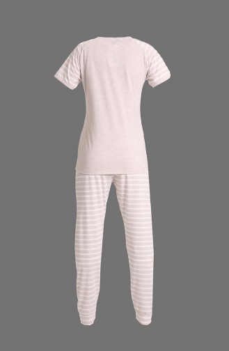 Beige Pyjama 5768-02