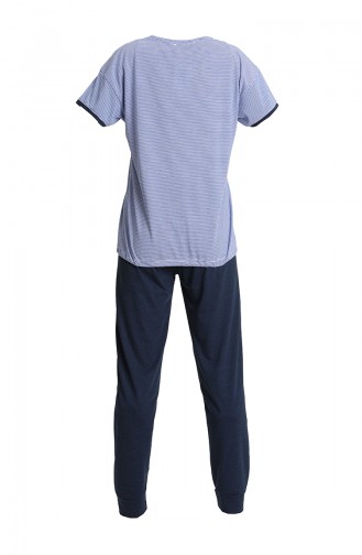Navy Blue Pajamas 5770-02