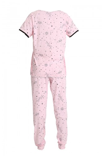 Pijama Takımı 5777-01 Pembe