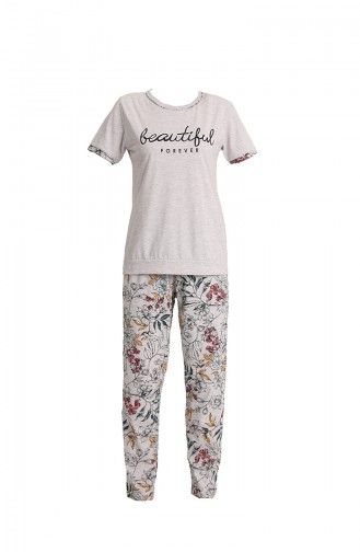 Gray Pajamas 5785-01