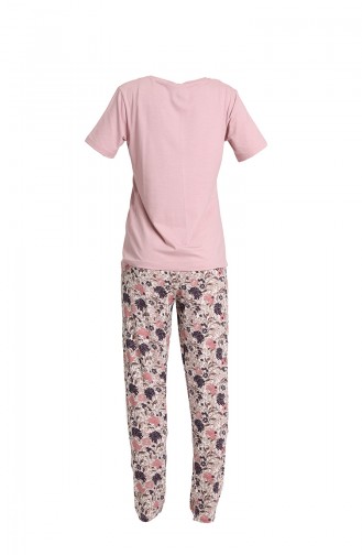 Pijama Takımı 5788-01 Pembe