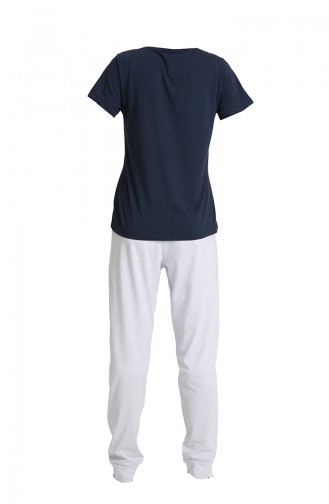 Navy Blue Pajamas 5789-03