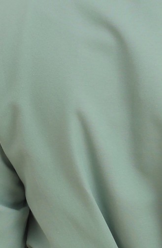 Tofisa Kuşaklı Tunik Pantolon İkili Takım 1366-03 Mint Yeşili