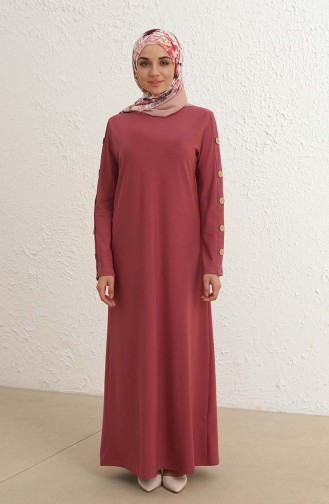 فستان زهري باهت 2789-04