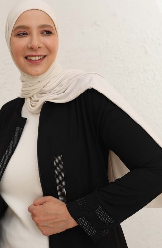 Schwarz Abayas 5691-01