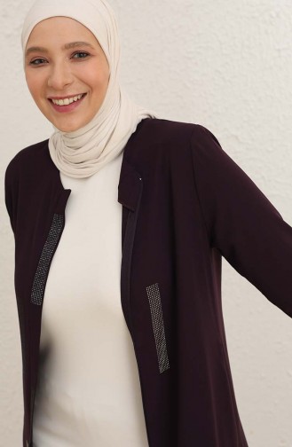 Abayas Plum 5691-04