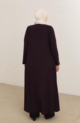 Plum Abaya 5691-04