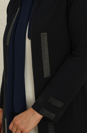 Navy Blue Abaya 5691-05