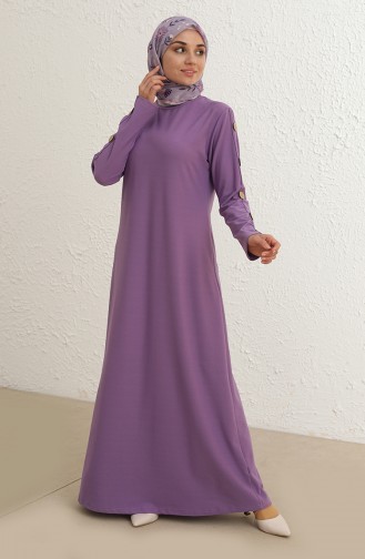 Tofisa Düz Elbise 2789-01 Lila