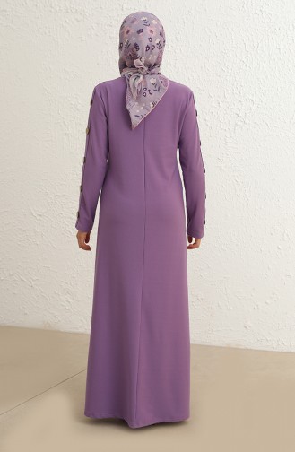 Tofisa Düz Elbise 2789-01 Lila