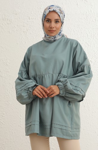 Tofisa Gipeli Tunik 3079-03 Mint Yeşili