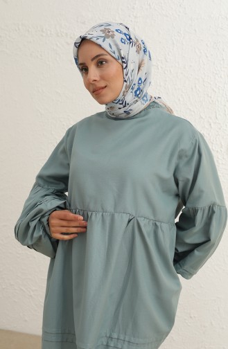 Tofisa Gipeli Tunik 3079-03 Mint Yeşili