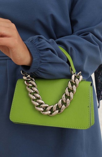 Pistachio Green Shoulder Bags 0107-01