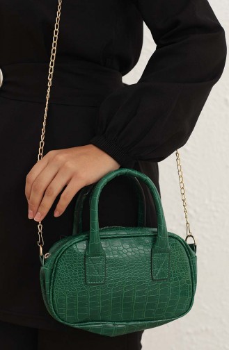 Emerald Green Shoulder Bags 0109-03