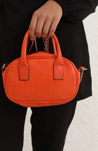 Orange Shoulder Bags 0109-06