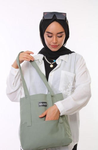 Mint Green Shoulder Bags 37-02