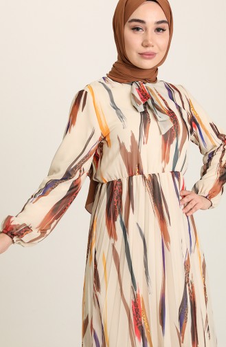 Robe Hijab Crème 6051-02