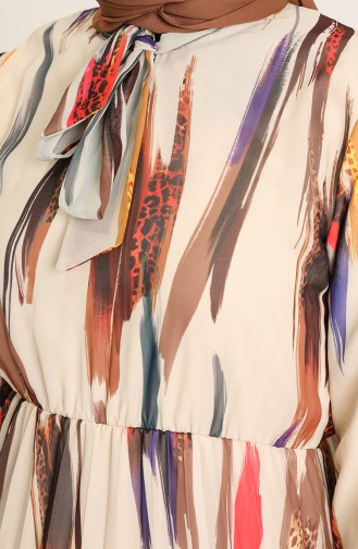 Robe Hijab Crème 6051-02