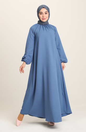 Indigo Hijab Kleider 3377-03