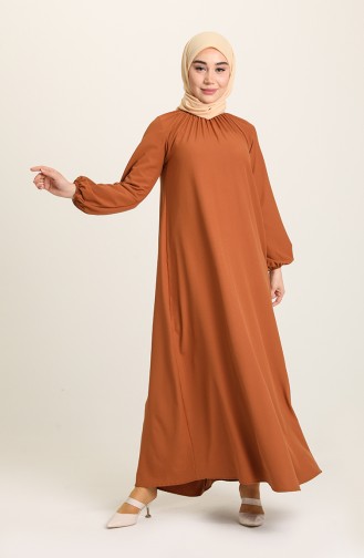 Robe Hijab Camel 3377-06