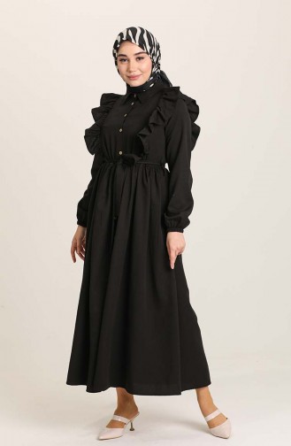 Robe Hijab Noir 3127-01